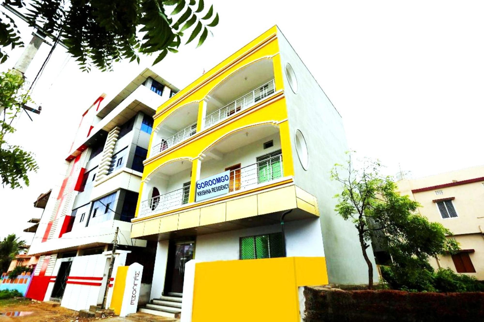 Goroomgo Krishna Residency Puri Near Sea Beach - Spacious Room With Excellent Service Awarded - Best Seller Eksteriør billede